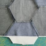 Coser a lo largo del perímetro