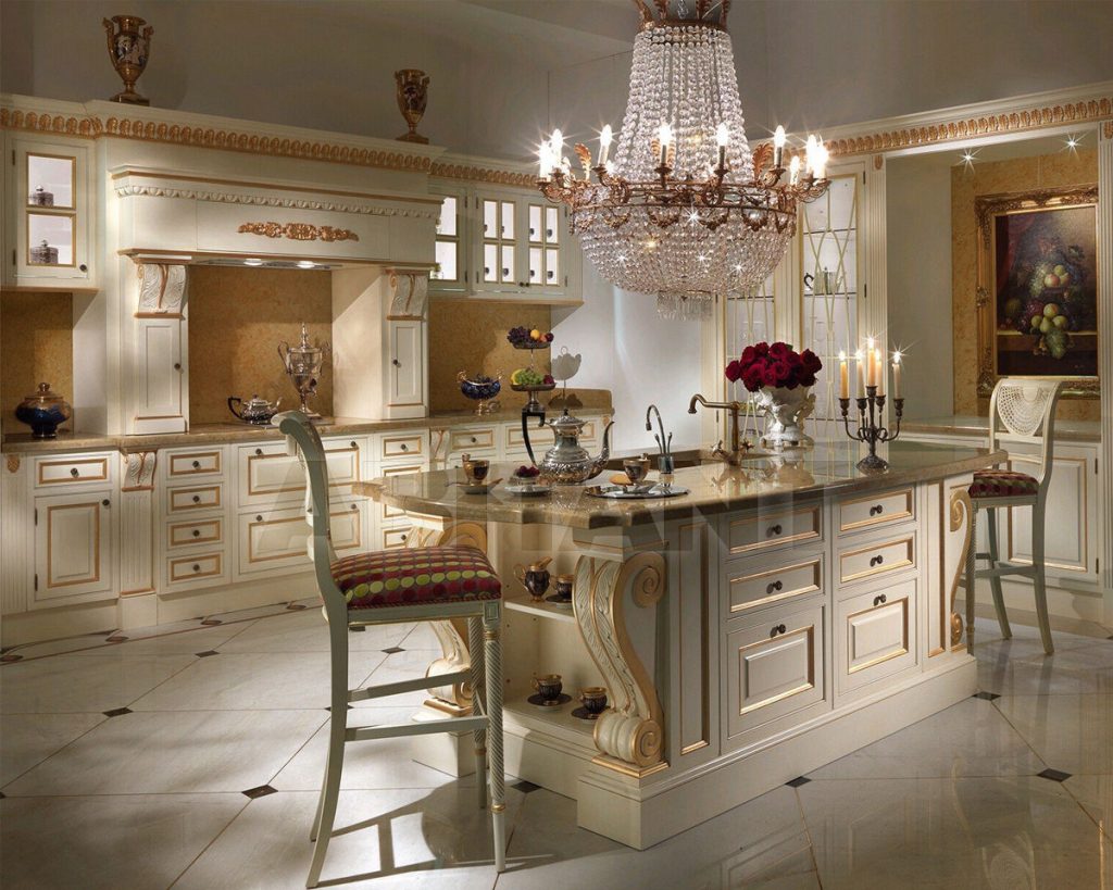 Cocina de estilo clásico