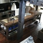 Madera en diseño de cocina