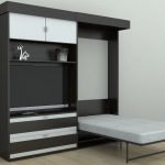 Cama individual armario