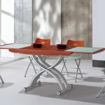 Mesa de comedor desplegable