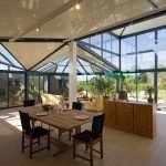Vidrio ahorrador de energía para la veranda