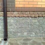 Downpipe en la pared