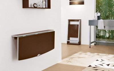 Mesas plegables de pared