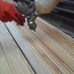 Preparación de forro para pintar