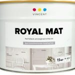 Pintura mate para revestimiento