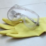 Medidas de seguridad para el revestimiento de pintura.