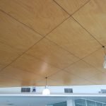 Techo de madera contrachapada