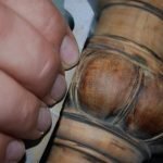 Doblar las pieles manualmente