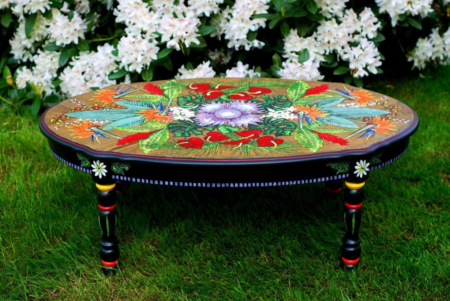 Restaurering af bordet