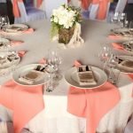 Decoración de mesa de boda