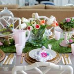 Mesa festiva de pascua