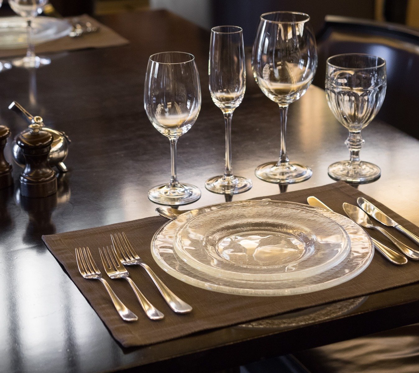 Bestik til bordindstilling