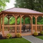 Gazebo para casa de verano
