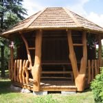 Cenador de madera hágalo usted mismo