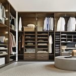 Vestidor con otomana