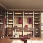 Disposición de vestidor