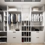 Diseño de vestuario blanco