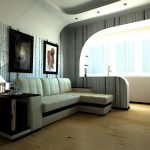 Apartamento de una habitación interior