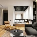 Ideas interiores de apartamentos de una habitación
