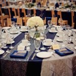 Decoración de la mesa de recepción