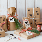 Embalaje artesanal navideño