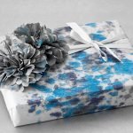 Papel de regalo de Año Nuevo