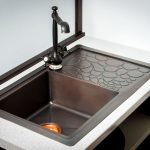 Fregadero de cobre para la cocina