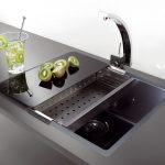 Fregadero de cocina contemporánea