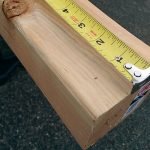 Medimos la longitud de 10.5 cm.