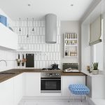 Cocina con balcon