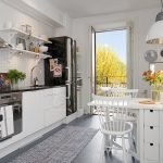 Muebles de cocina de estilo escandinavo