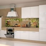 Cocina en blanco