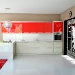 Fachada acrílica para la cocina.