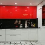 Foto de la esquina de la cocina