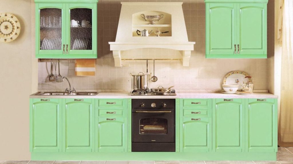 Dapur warna Mint