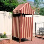 Toldo ducha de jardín