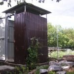 Ducha de jardín de bricolaje