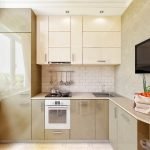 Cocina beige