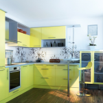 Organización del espacio en la cocina.