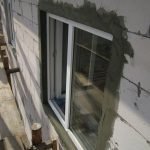 Estuco en las ventanas