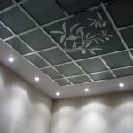 Techo de panel de plástico