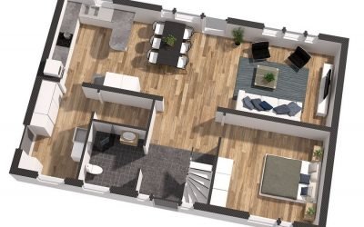 Diseño de la casa: ideas y opciones modernas.