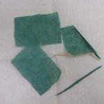 Torcemos servilletas para clavos