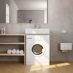Baño estilo loft