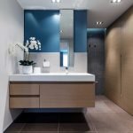 Mueble de baño beige