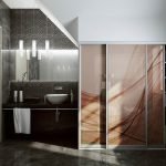 Armario corredizo en baño
