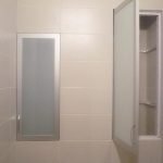 Armario para tuberías en el baño