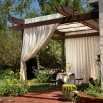 Cortinas de pérgola de tela