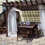 Cortinas de pérgola clásicas